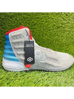 RUDIS JB Ultra Tornado Mens Size 10 Gray Blue Athletic Wrestling Shoes Sneakers